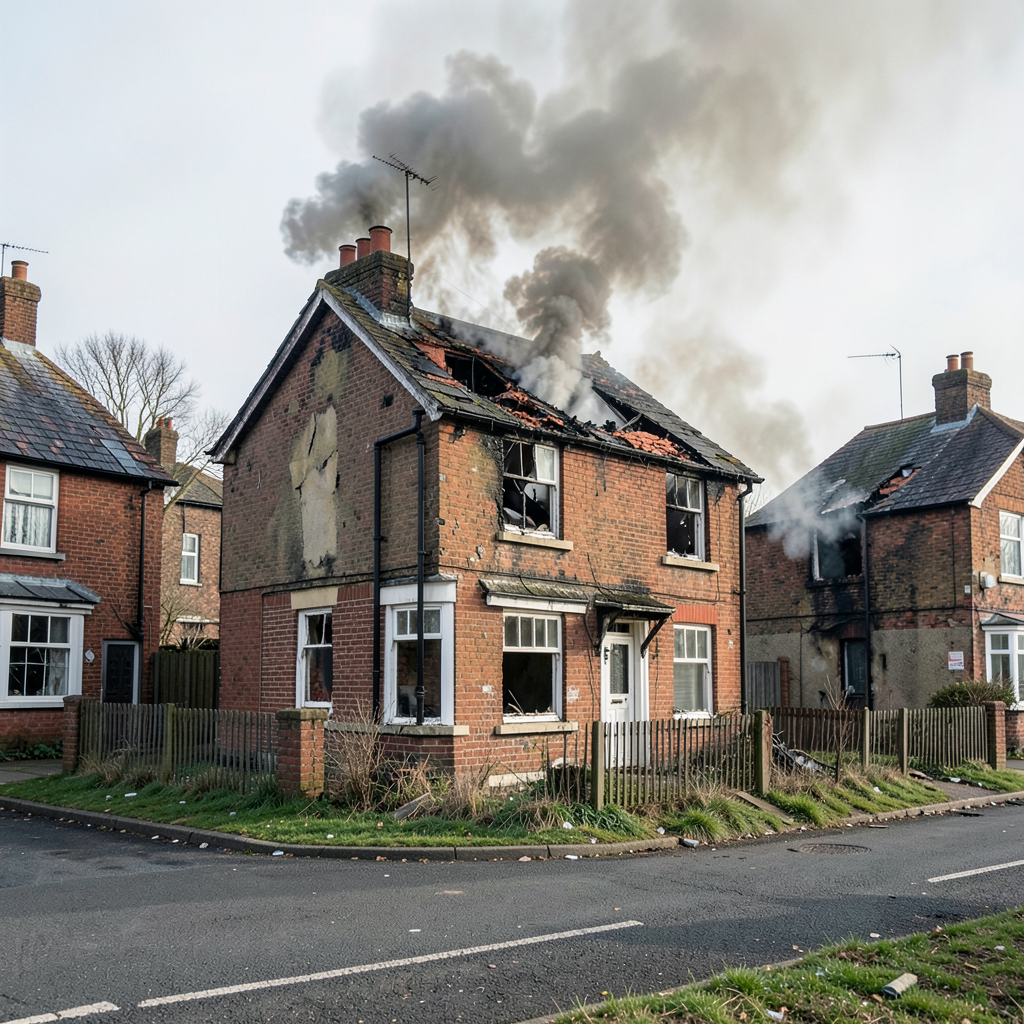 Three homes damaged as BBQ causes fire in Coventry